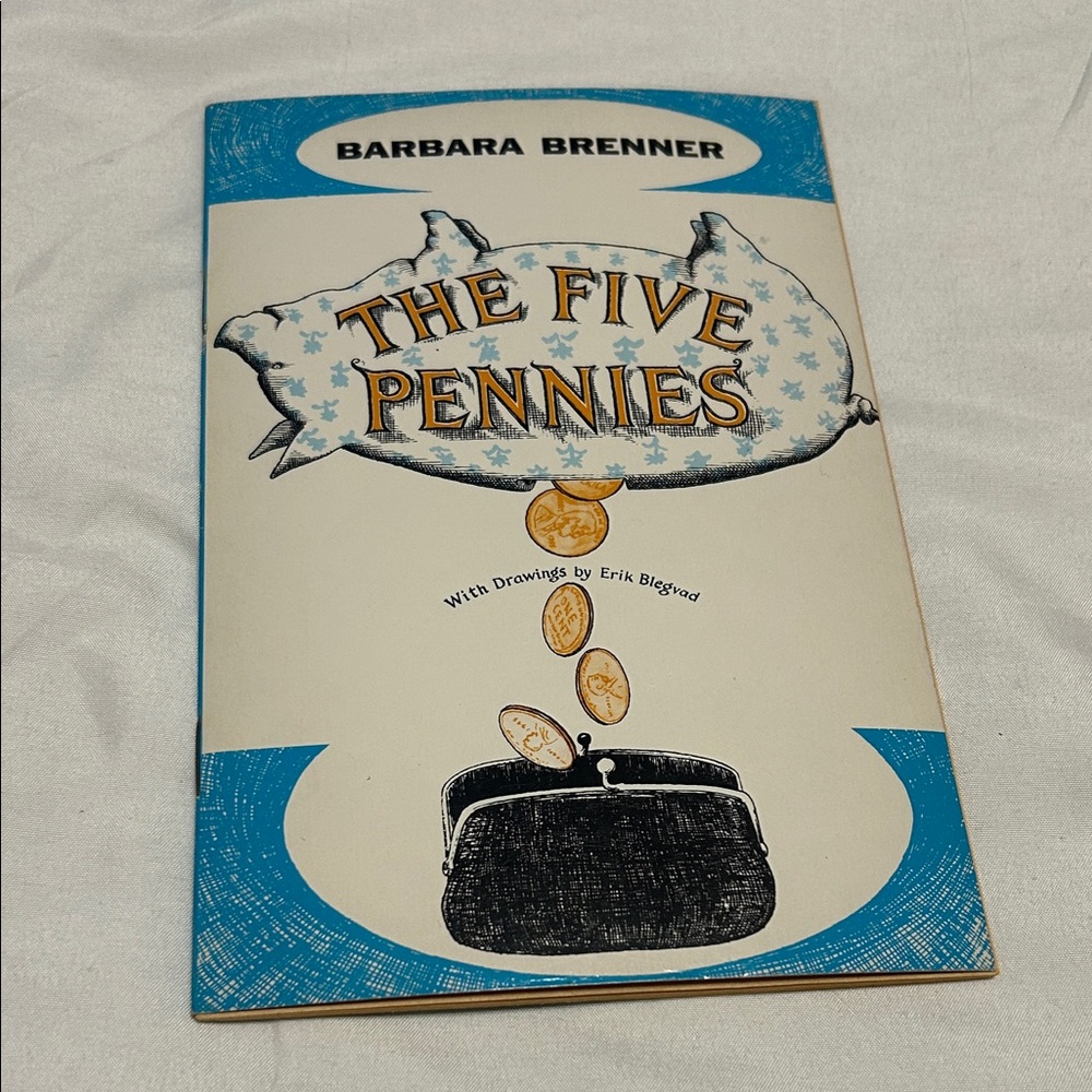 The five pennies by Barbara Brenner, Eric Blegvad PB